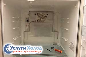 Замена испарителя холодильной камеры Toshiba GR-X56FR