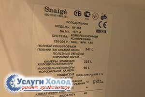 Шильдик Snage RF 360
